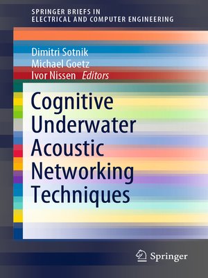 cover image of Cognitive Underwater Acoustic Networking Techniques